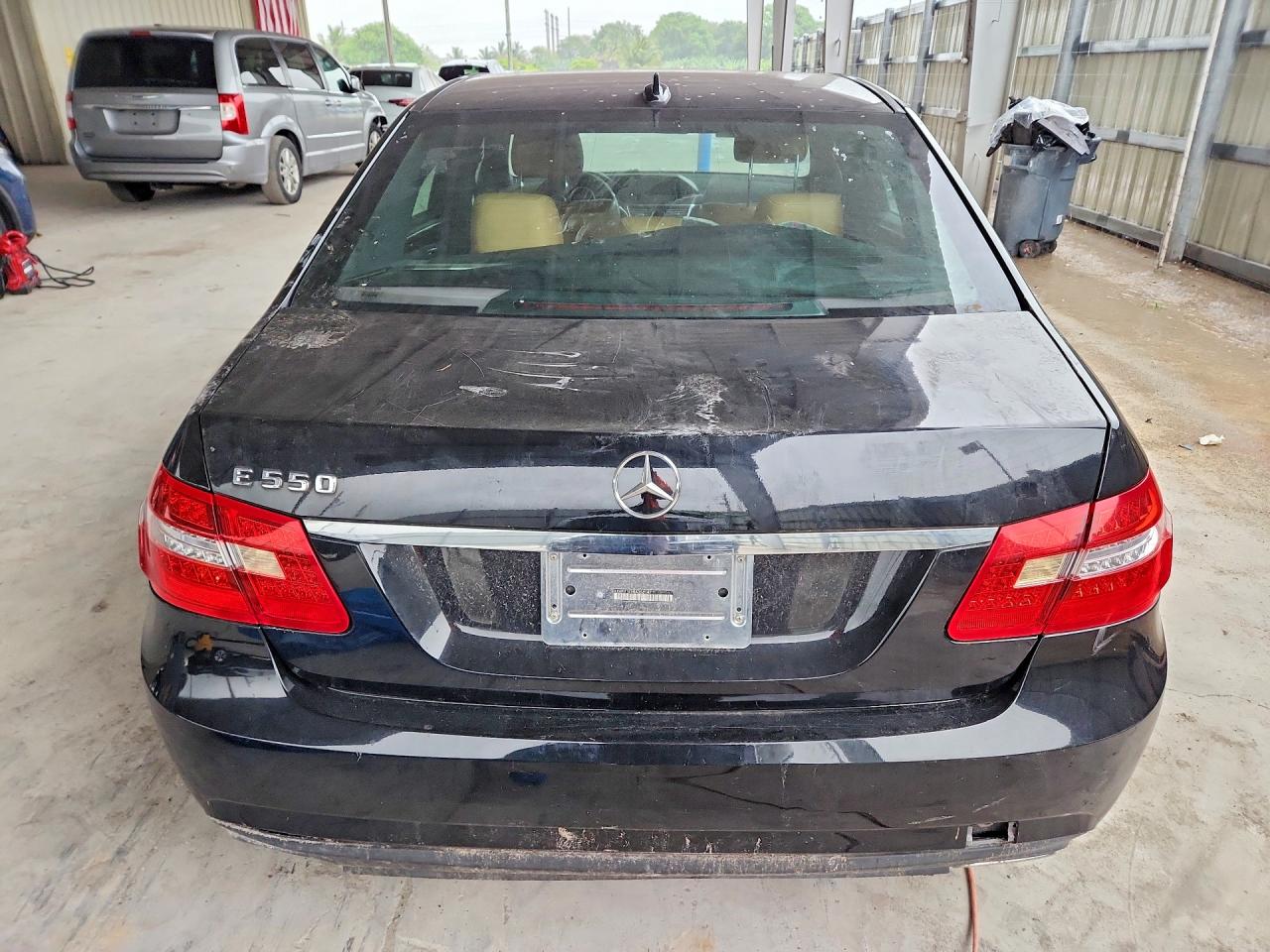 2010 Mercedes-Benz E-Class VIN WDDHF7CB6AA018057 COPART salvage auction — Front End, FL - CERTIFICATE OF TITLE, sold $400 on 2026-07-01 (photo 6)