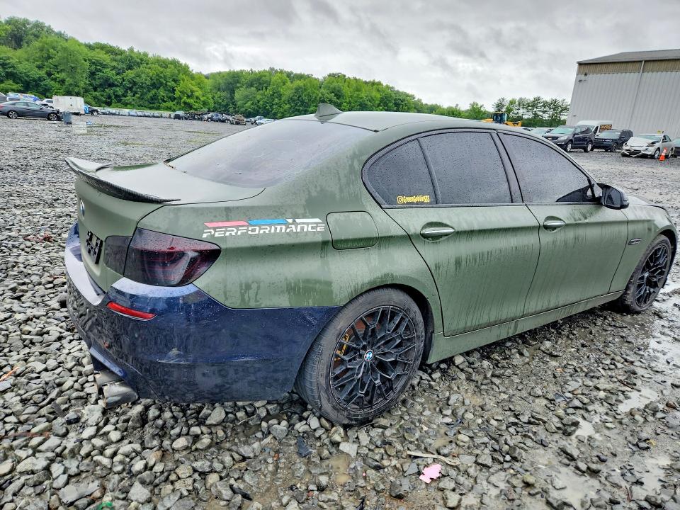 2016 BMW 5er VIN WBA5B3C56GD549632 COPART salvage auction — MINOR DENT/SCRATCHES, Wv - Certificate Of Title (P), sold $2,650 on 2026-07-28 (photo 3)