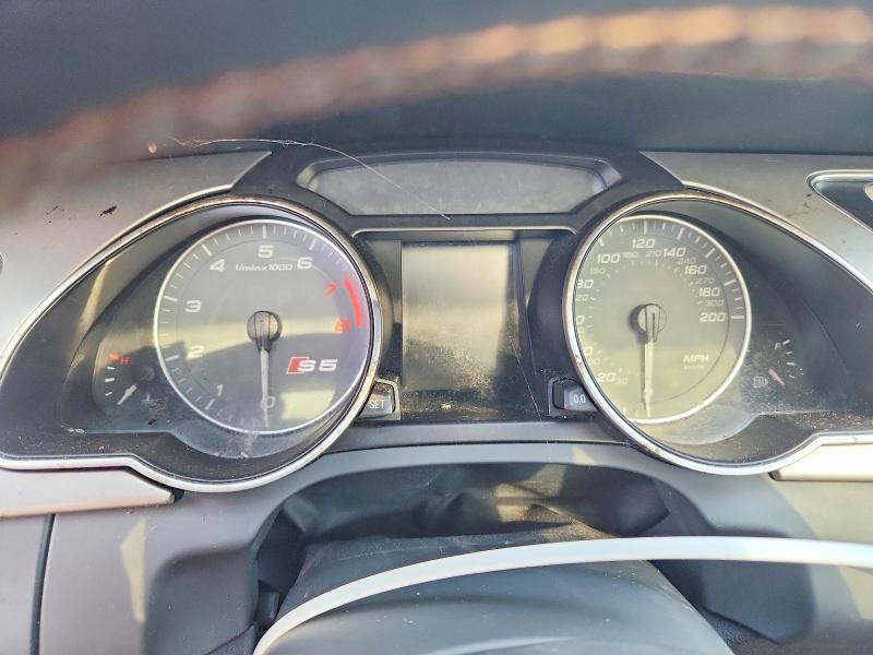 2009 Audi S5 VIN WAURV78T69A028003 COPART salvage auction — MECHANICAL, Ct - Certificate Of Title, sold $900 on 2026-07-10 (photo 9)