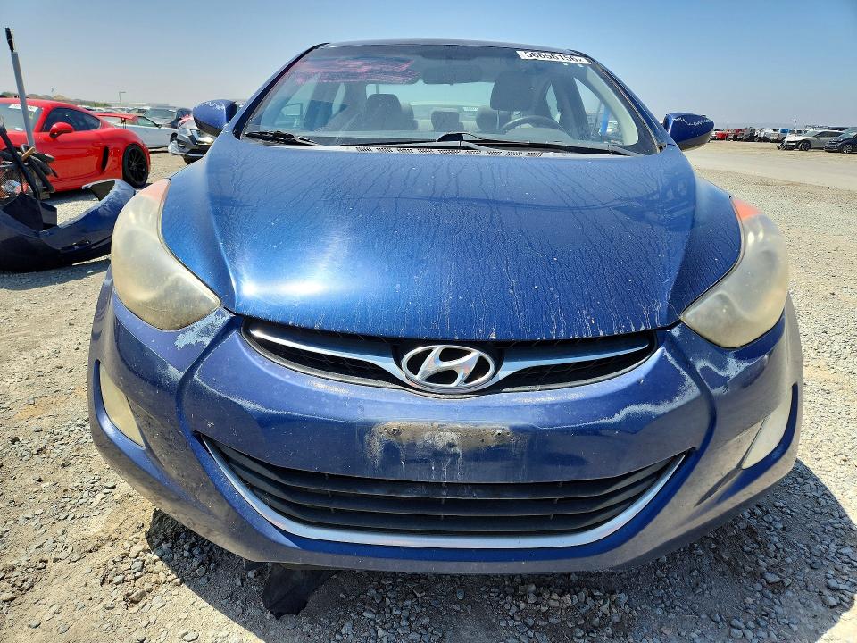 2013 Hyundai Elantra VIN KMHDH4AEXDU779039 COPART salvage auction — REAR END, Ca - Salvage Certificate, sold $1,200 on 2026-07-10 (photo 5)