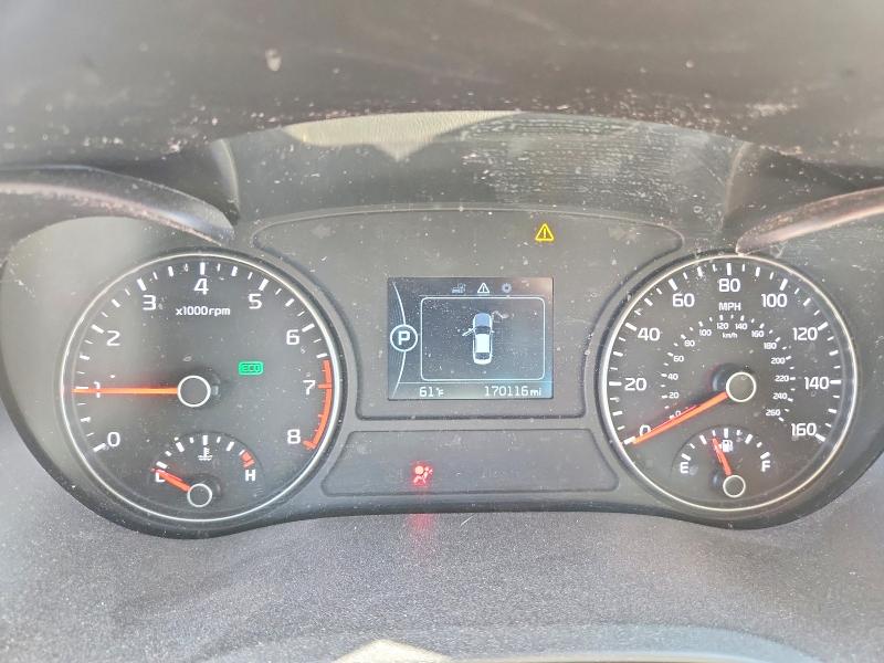 2016 Kia Optima VIN 5XXGT4L37GG078724 COPART salvage auction — REAR END, Ut - Salvage Certificate, sold $1,350 on 2026-07-31 (photo 9)