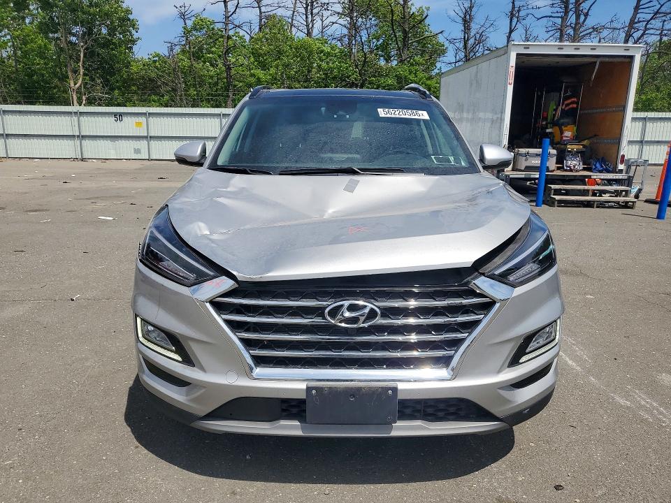 2020 Hyundai Tucson VIN KM8J3CAL3LU280446 COPART salvage auction — ROOF, Ny - Mv-907A Salvage Certificate, sold $5,500 on 2026-07-13 (photo 5)