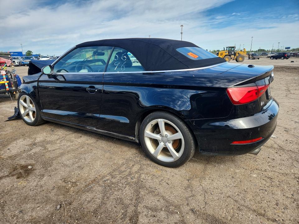 2016 Audi A3 VIN WAU78LFF9G1055696 COPART salvage auction — FRONT END, Mi - Certificate Of Title, sold $700 on 2026-07-14 (photo 2)