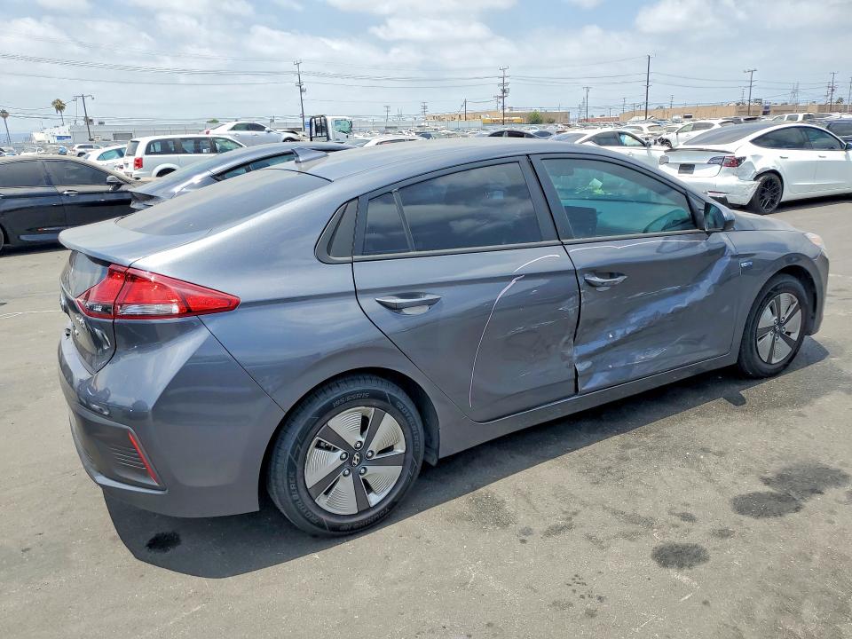 2020 Hyundai Ioniq VIN KMHC65LC8LU186667 COPART salvage auction — SIDE, Ca - Salvage Certificate, sold $4,650 on 2026-07-15 (photo 3)
