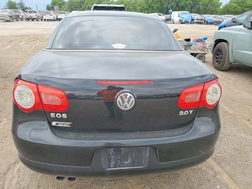 2009 Volkswagen Eos VIN WVWBA71F99V014075 COPART salvage auction — HAIL, Mo - Salvage Certificate Of Title, sold $875 on 2026-07-10 (photo 6)