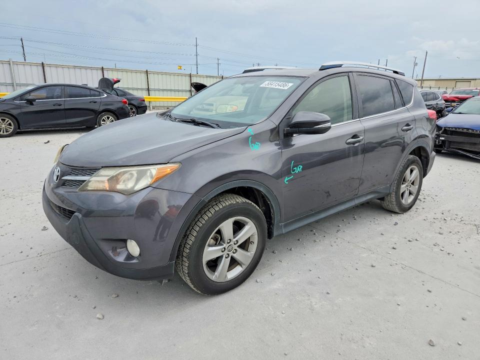 2015 Toyota VIN JTMWFREVXFJ050960 COPART salvage auction — FRONT END, Tx - Salvage Vehicle Title, sold $3,850 on 2026-07-28 (photo 1)
