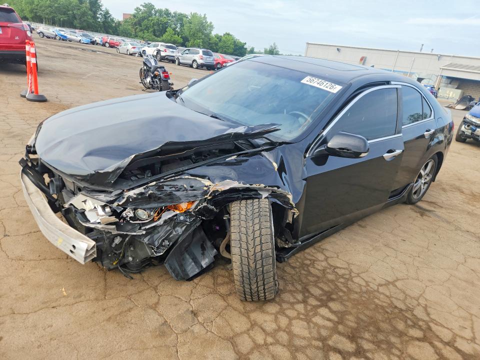 2012 Acura Tsx VIN JH4CU2F81CC019734 COPART salvage auction — SIDE, Ct - Cert Of Title-Salvage, sold $500 on 2026-07-10 (photo 1)