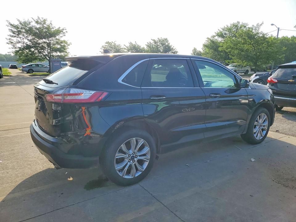 2021 Ford Edge VIN 2FMPK3K92MBA51747 COPART salvage auction — FRONT END, IN - CERT OF TITLE-SALVAGE TITLE, sold $4,300 on 2026-08-29 (photo 3)