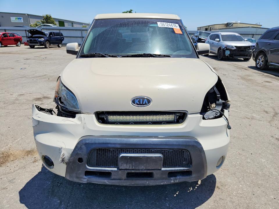 2010 Kia Soul VIN KNDJT2A22A7151471 COPART salvage auction — FRONT END, CA - SALVAGE CERTIFICATE, sold $525 on 2026-07-17 (photo 5)