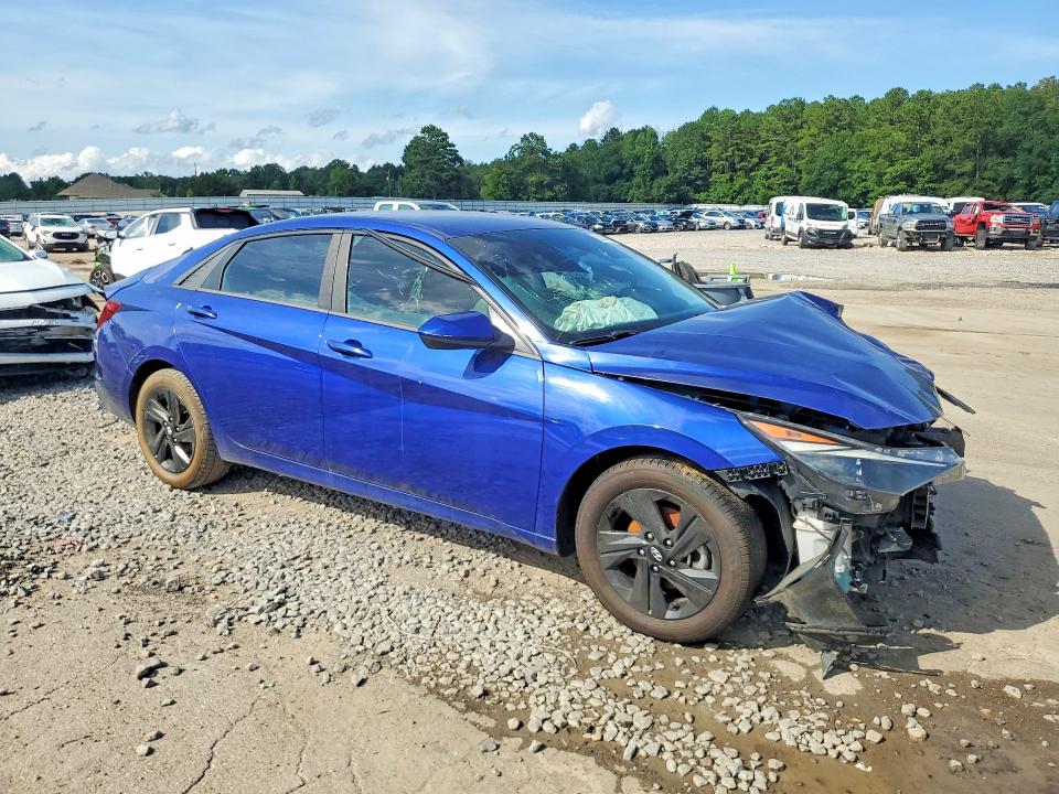 2021 Hyundai Elantra VIN 5NPLM4AG4MH046346 COPART salvage auction — FRONT END, Ms - Certificate Of Title, sold $1,800 on 2026-07-10 (photo 4)