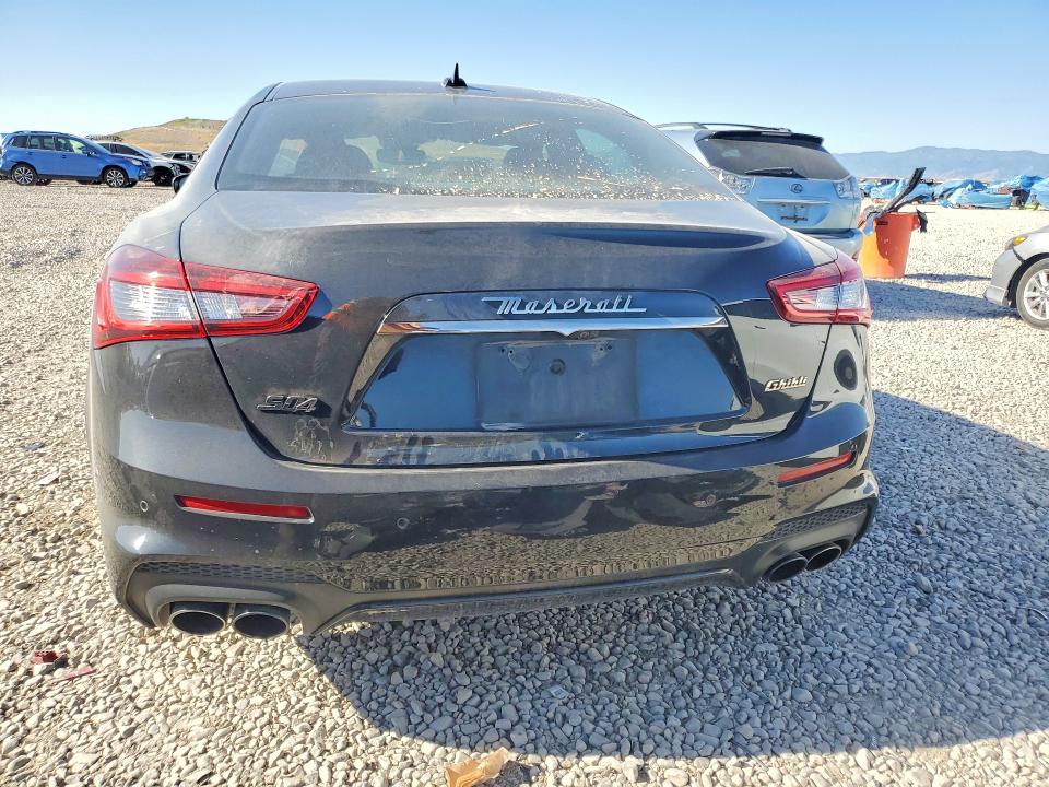 2020 Maserati Ghibli VIN ZAM57YTS2L1351144 COPART salvage auction — FRONT END, Ut - Salvage Certificate, sold $8,000 on 2026-07-02 (photo 6)