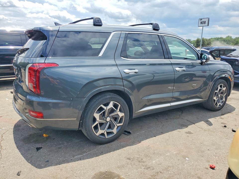 2022 Hyundai Palisade VIN KM8R74HE0NU373805 COPART salvage auction — MINOR DENT/SCRATCHES, Ga - Certificate Of Title (P), sold $11,600 on 2026-07-10 (photo 3)