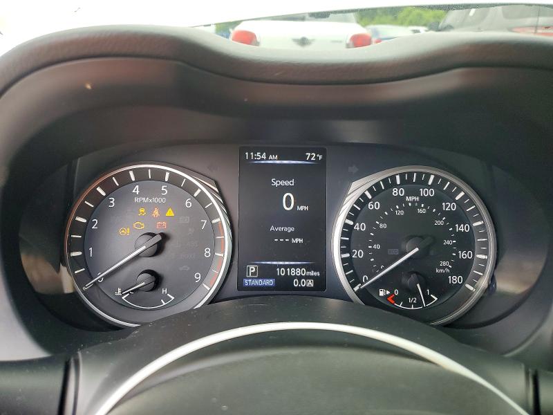 2018 Infiniti Q50 VIN JN1EV7AR2JM438402 COPART salvage auction — MINOR DENT/SCRATCHES, Va - Certificate Of Title (P), sold $5,400 on 2026-07-10 (photo 9)