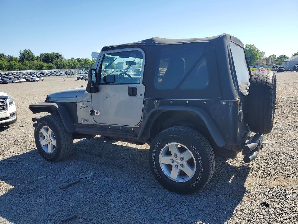 2001 Jeep Wrangler / VIN 1J4FA49S01P357071 COPART salvage auction — MINOR DENT/SCRATCHES, NJ - CERTIFICATE OF TITLE, sold $700 on 2026-07-21 (photo 2)