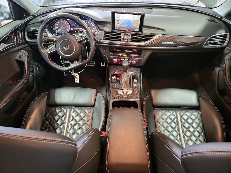 2016 Audi S6 VIN WAUF2AFCXGN154625 COPART salvage auction — REAR END, Wi - Certificate Of Title, sold $10,000 on 2026-08-03 (photo 8)