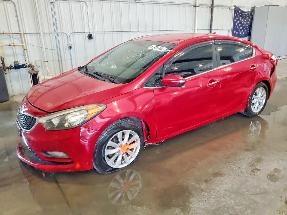 2015 Kia VIN KNAFX4A87F5282292 COPART salvage auction — FRONT END, Mn - Cert Of Title-Prior Salvage, sold $525 on 2026-07-27 (photo 1)
