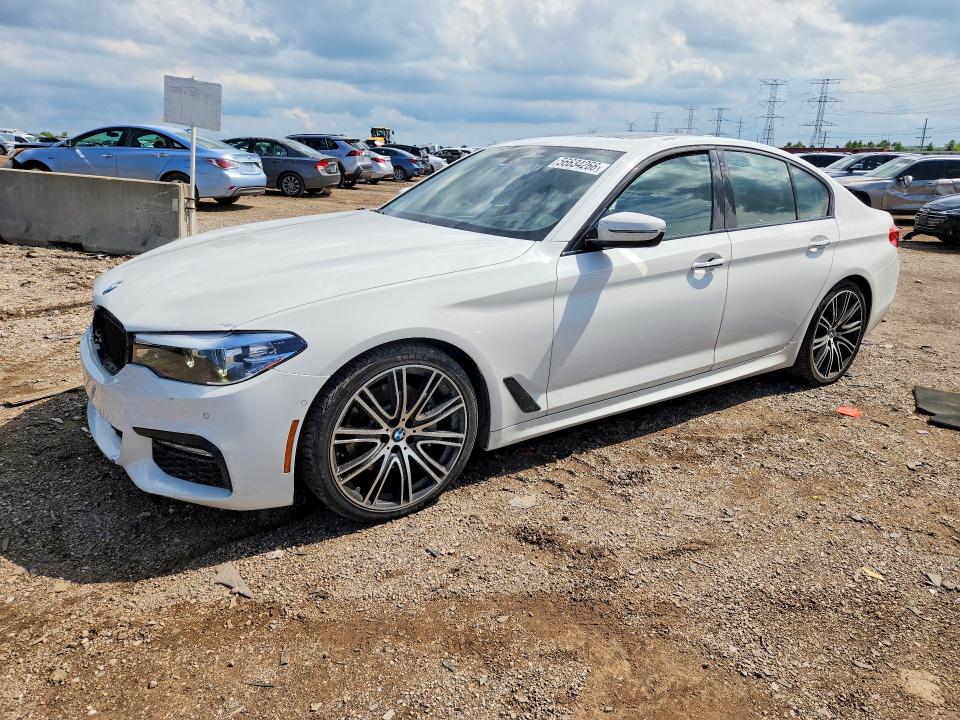 2018 BMW 5er VIN WBAJE5C58JWA95075 COPART salvage auction — FRONT END, Il - Salvage Certificate, sold $1,750 on 2026-07-28 (photo 1)