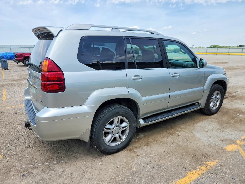 2004 Lexus Gx 470 VIN JTJBT20X440062027 COPART salvage auction — HAIL, OK - CERT OF TITLE-SALVAGE, sold $3,100 on 2026-07-18 (photo 3)