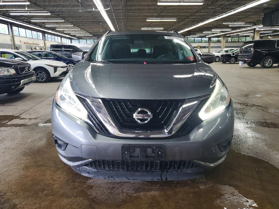 2017 Nissan Murano VIN 5N1AZ2MH7HN124279 COPART salvage auction — MECHANICAL, IL - CERTIFICATE OF TITLE, sold $1,300 on 2026-07-09 (photo 5)