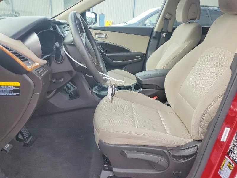 2015 Hyundai Santa fe VIN 5XYZT3LB5FG245506 COPART salvage auction — FRONT END, Fl - Cert Of Title Slvg Rebuildable, sold $2,650 on 2026-07-06 (photo 7)