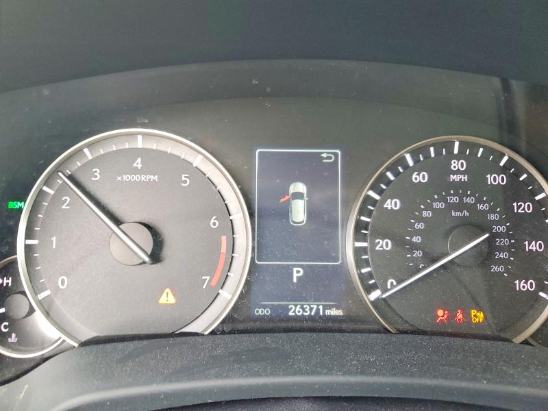 2022 Lexus VIN JTJHZKEA3N2024565 COPART salvage auction — FRONT END, Al - Cert Of Title-Salvage Title, sold $22,200 on 2026-07-14 (photo 9)
