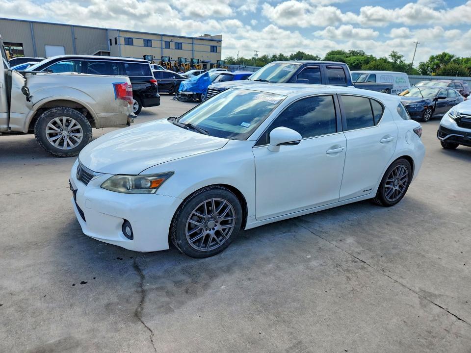 2013 Lexus Ct VIN JTHKD5BH6D2127258 COPART salvage auction — HAIL, Tx - Certificate Of Title, sold $4,300 on 2026-07-20 (photo 1)