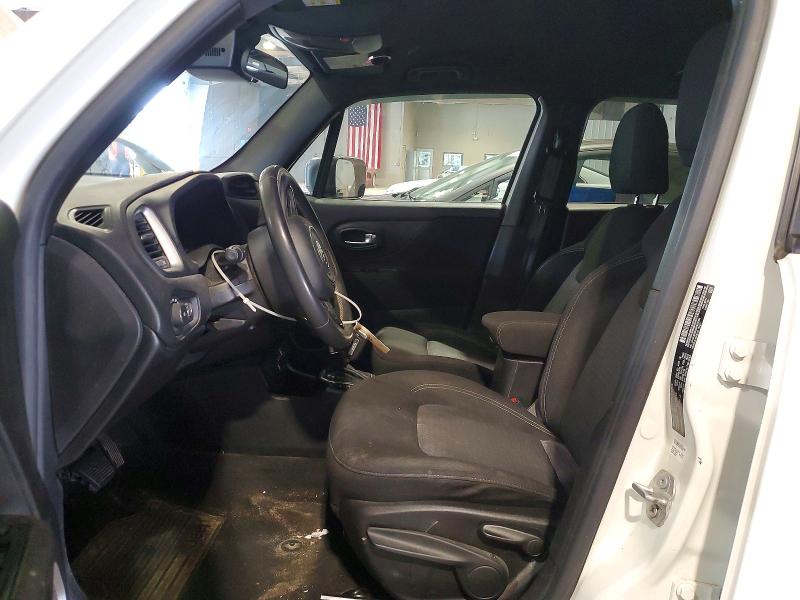 2021 Jeep Renegade VIN ZACNJDBB5MPM72068 COPART salvage auction — FRONT END, Pa - Certificate Of Salvage, sold $3,000 on 2026-08-12 (photo 7)
