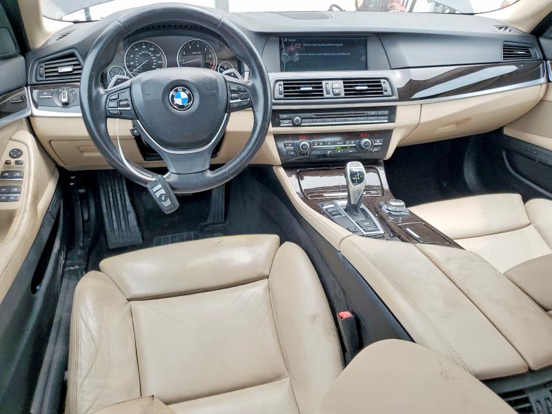 2011 BMW 5 series VIN WBAFR7C50BC802935 COPART salvage auction — FRONT END, FL - CERT OF TITLE SLVG REBUILDABLE, sold $1,950 on 2026-07-31 (photo 8)