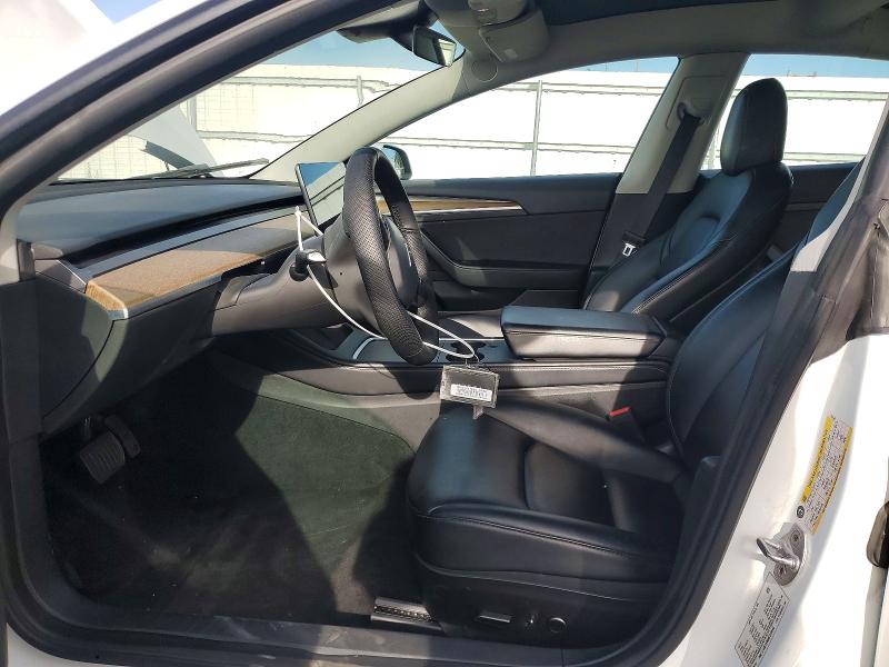 2022 Tesla Model 3 VIN 5YJ3E1EB0NF259546 COPART salvage auction — REAR END, CA - SALVAGE CERTIFICATE, sold $9,200 on 2026-07-13 (photo 7)
