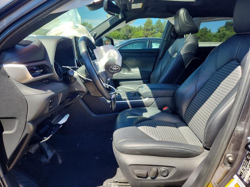 2022 Toyota Highlander VIN 5TDJZRBH4NS189998 COPART salvage auction — FRONT END, Il - Salvage Certificate, sold $1,150 on 2026-07-28 (photo 7)
