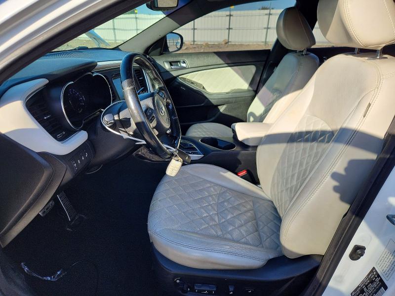 2014 Kia Optima VIN 5XXGR4A67EG276549 COPART salvage auction — FRONT END, Il - Salvage Certificate, sold $450 on 2026-07-20 (photo 7)