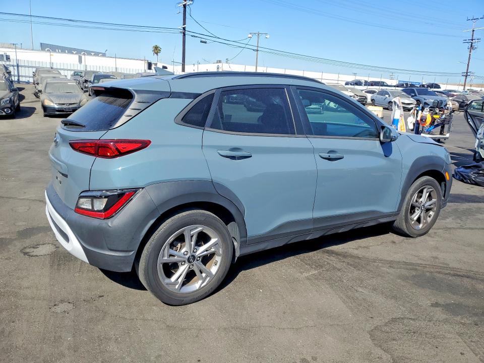 2023 Hyundai Kona VIN KM8K62AB0PU937920 COPART salvage auction — FRONT END, CA - SALVAGE CERTIFICATE, sold $3,200 on 2026-07-20 (photo 3)