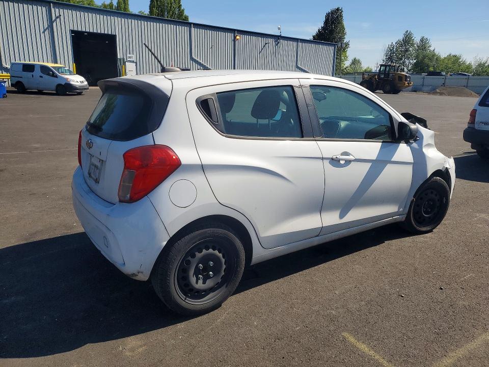 2017 Chevrolet Spark VIN KL8CB6SA0HC758360 COPART salvage auction — FRONT END, Or - Salvage Title Certificate, sold $900 on 2026-07-22 (photo 3)