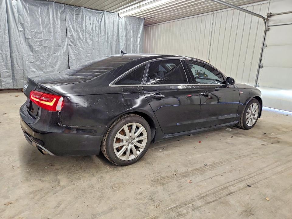 2015 Audi A6 VIN WAUHGAFC3FN020404 COPART salvage auction — REAR END, Wv - Certificate Of Title, sold $2,100 on 2026-07-07 (photo 3)