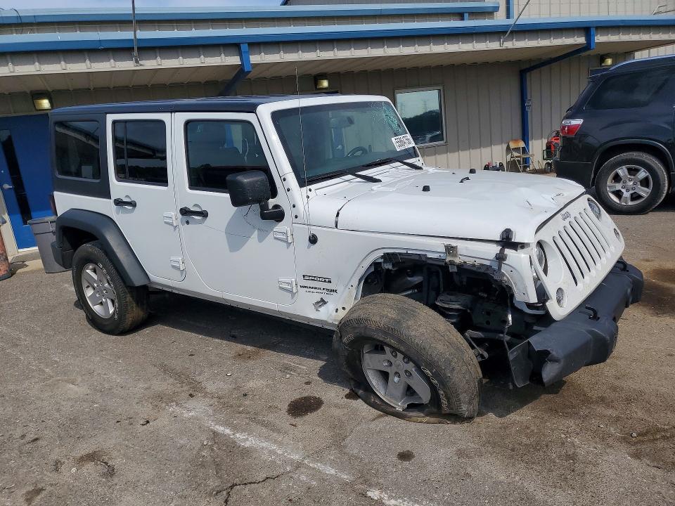 2018 Jeep Wrangler / VIN 1C4HJWDG0JL922049 COPART salvage auction — FRONT END, Ar - Cert Of Title-Salvage, sold $4,100 on 2026-08-04 (photo 4)
