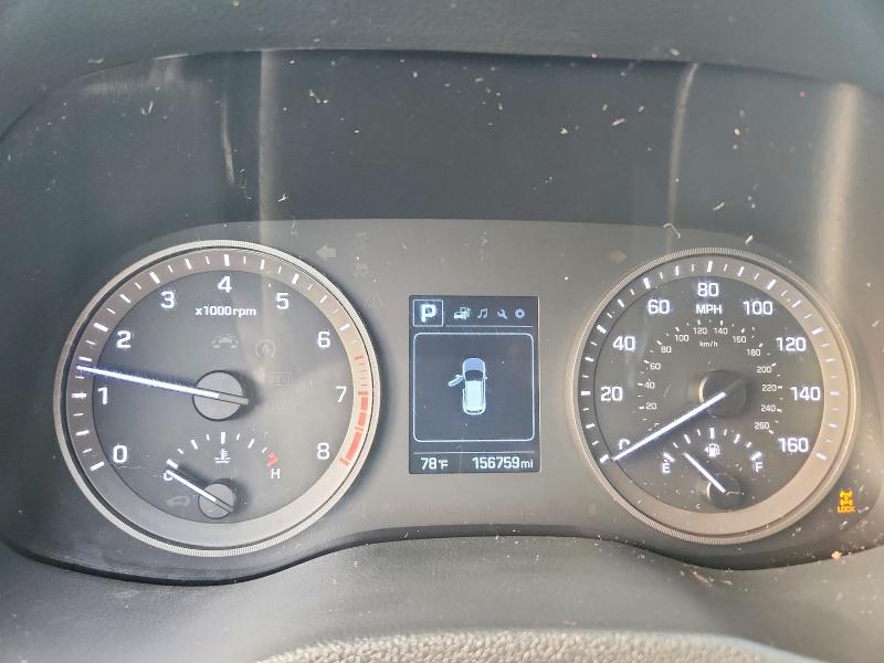 2017 Hyundai Tucson VIN KM8J3CA46HU274821 COPART salvage auction — NORMAL WEAR, La - Certificate Of Title, sold $2,300 on 2026-07-27 (photo 9)