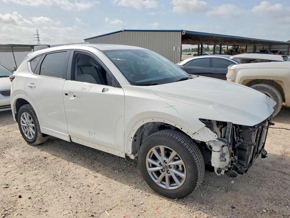 2024 Mazda Cx-5 VIN JM3KFBCM3R0354195 COPART salvage auction — FRONT END, Tx - Salvage Vehicle Title, sold $7,800 on 2026-07-31 (photo 4)