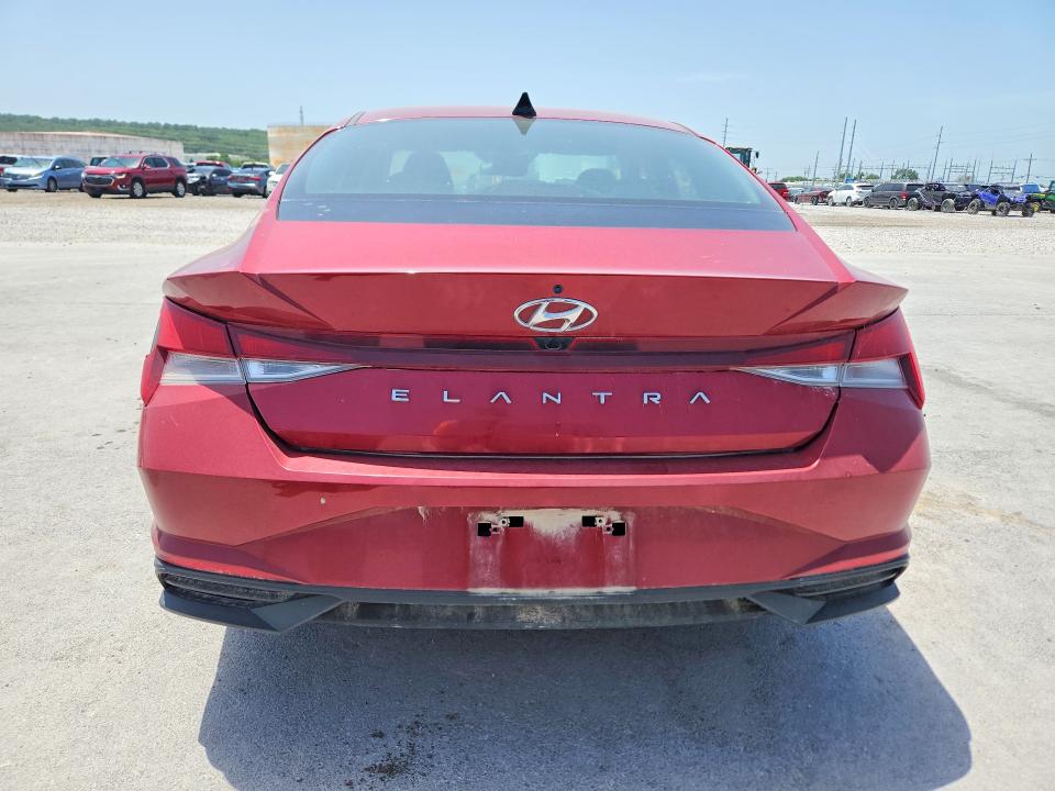 2023 Hyundai Elantra VIN KMHLM4AG7PU606141 COPART salvage auction — WATER/FLOOD, Ok - Cert Of Title-Salvage Flood, sold $3,750 on 2026-07-24 (photo 6)