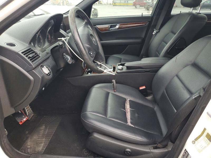 2010 Mercedes-benz C class VIN WDDGF5EB9AR126252 COPART salvage auction — SIDE, OK - CERT OF TITLE-SALVAGE, sold $1,150 on 2026-07-15 (photo 7)