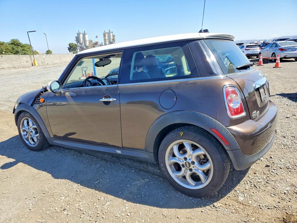 2012 Mini Cooper VIN WMWSU3C59CT256028 COPART salvage auction — FRONT END, Ca - Salvage Certificate, sold $175 on 2026-07-16 (photo 2)