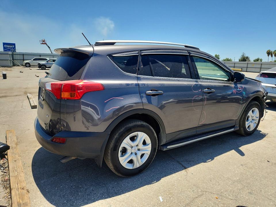 2015 Toyota Rav 4 VIN JTMZFREV6FJ031786 COPART salvage auction — FRONT END, Ca - Salvage Certificate, sold $3,600 on 2026-07-31 (photo 3)