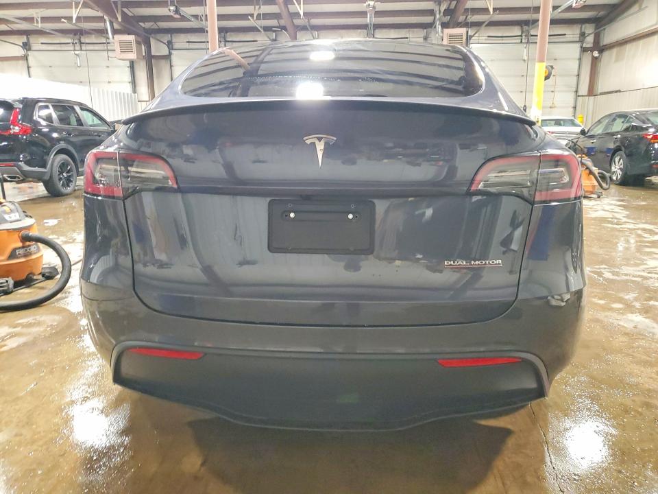 2022 Tesla Model y VIN 7SAYGDEF0NF324743 COPART salvage auction — SIDE, Pa - Certificate Of Salvage, sold $5,900 on 2026-07-21 (photo 6)
