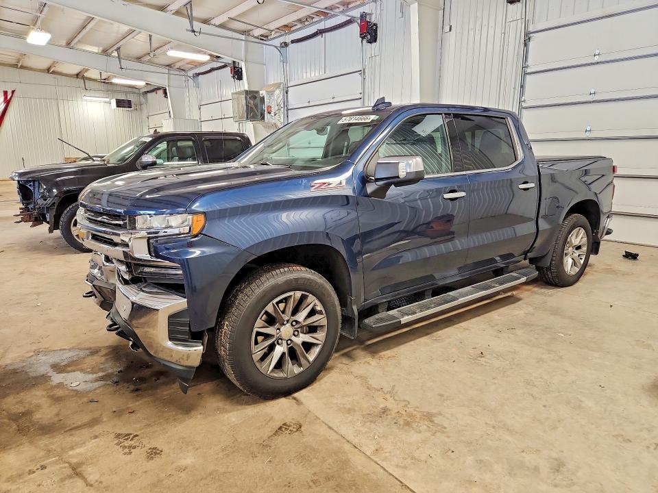 2020 Chevrolet VIN 1GCUYGEL1LZ292764 COPART salvage auction — FRONT END, Mn - Cert Of Title-Salvage, sold $11,000 on 2026-07-22 (photo 1)