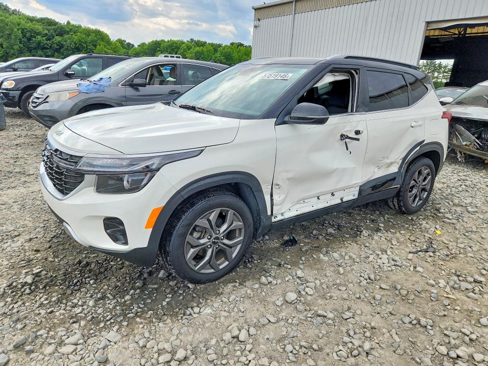 2024 Kia Seltos VIN KNDEU2AA1R7665247 COPART salvage auction — SIDE, Fl - Cert Of Title Slvg Rebuildable, sold $225 on 2026-07-29 (photo 1)