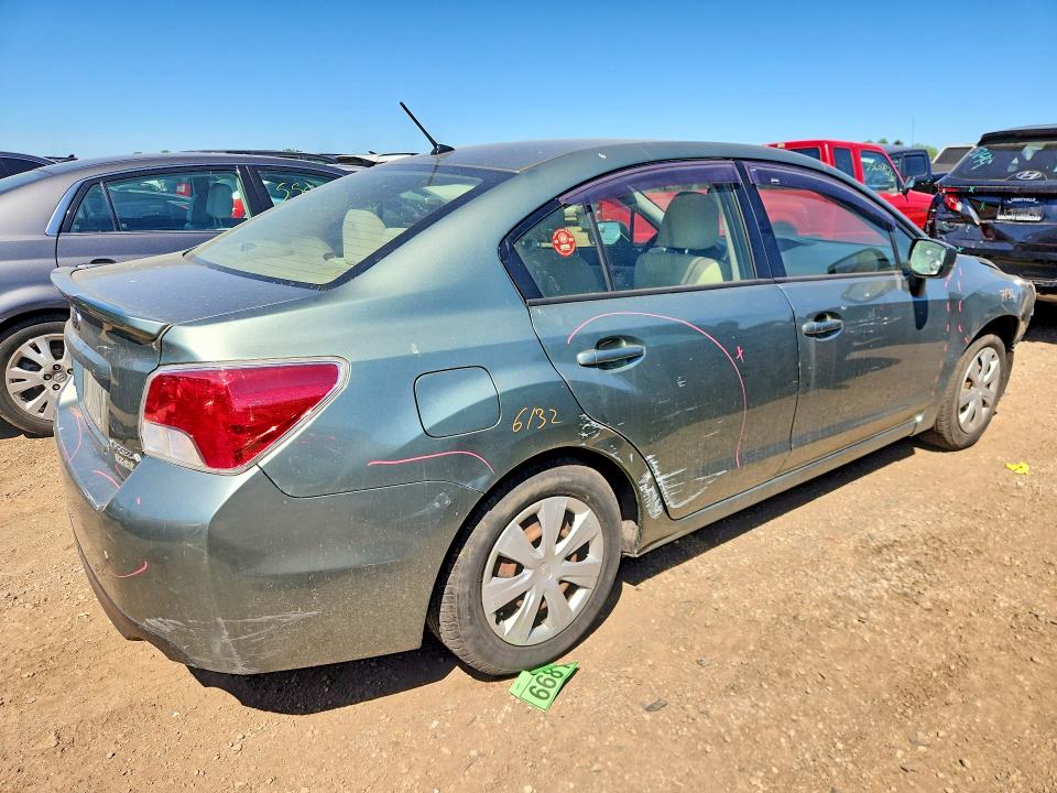 2016 Subaru Impreza VIN JF1GJAA61GH021879 COPART salvage auction — FRONT END, Il - Salvage Certificate, sold $1,800 on 2026-07-07 (photo 3)