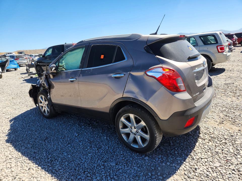 2014 Buick Encore VIN KL4CJHSB8EB630104 COPART salvage auction — FRONT END, Ut - Salvage Certificate, sold $125 on 2026-09-04 (photo 2)