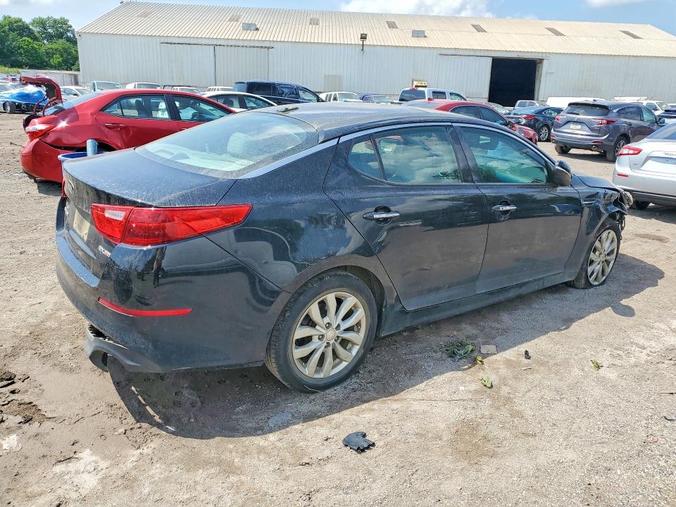 2015 Kia Optima VIN 5XXGN4A75FG422744 COPART salvage auction — FRONT END, Pa - Certificate Of Salvage, sold $600 on 2026-07-06 (photo 3)