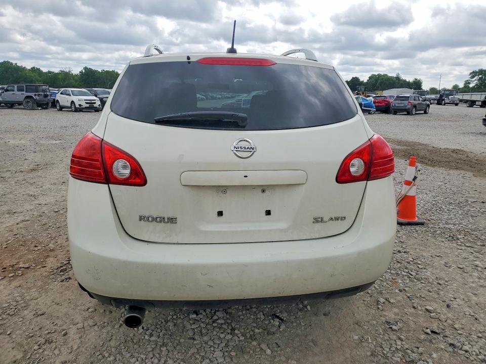 2009 Nissan Rogue sport VIN JN8AS58V59W181185 COPART salvage auction — FRONT END, Oh - Cert Of Title-Salvage, sold $350 on 2026-07-10 (photo 6)