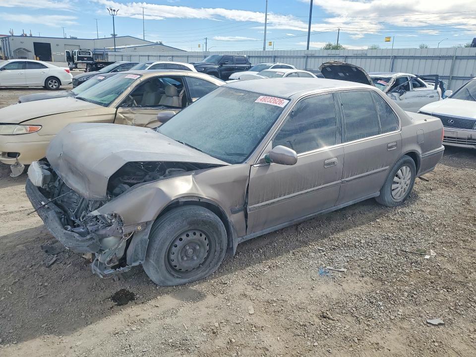 1993 Honda Accord VIN JHMCB7658PC046766 COPART salvage auction — FRONT END, Nv - Non-Repairable Vehicle Cert, sold $125 on 2026-07-07 (photo 1)