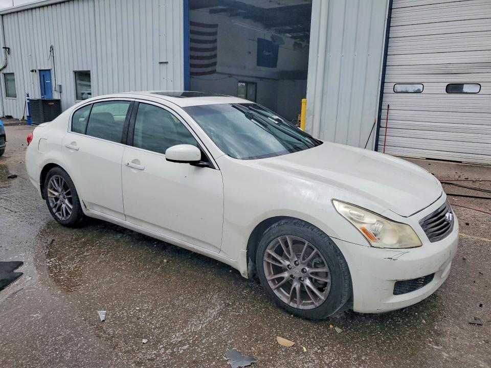 2007 Infiniti G VIN JNKBV61E37M725908 COPART salvage auction — SIDE, AL - CERT OF TITLE-SALVAGE TITLE, sold $350 on 2026-07-30 (photo 4)